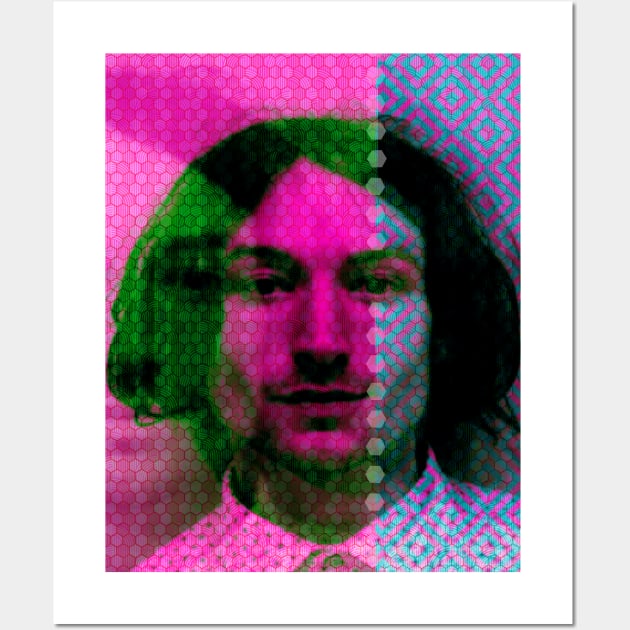 Ezra Miller Mugshot Wall Art by SABREart